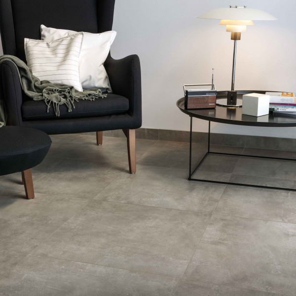 Concrete sort 60x60 rett mosaikhjørnet fliser, klinker og mosaik ... Fliser badeværelse 60x60