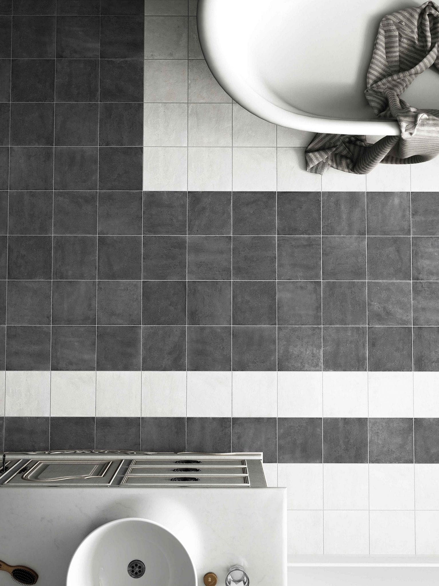 Himmelbjerget Mørkegrå 20x20