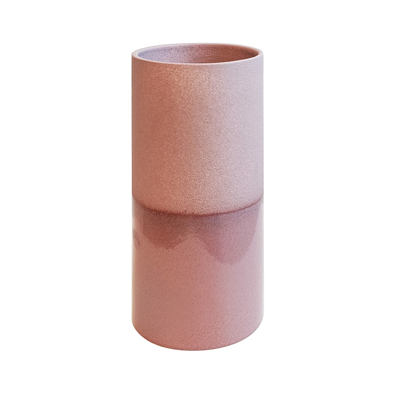 Mano Vase Dusty Rose