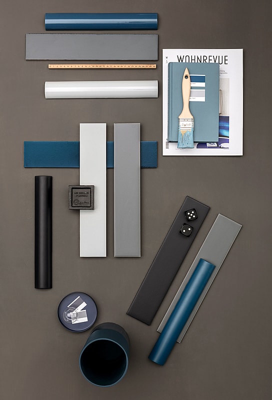Mano Vase Indigo