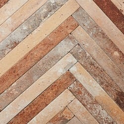 Broager Multicolor 4,8x45 Sildebensflise i murstenslook