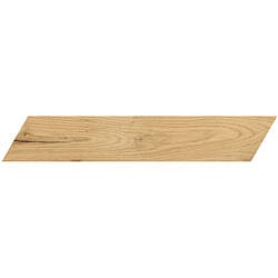 Egetræ Loft Trapez 10x53 cm - Keramisk flise i egetræslook