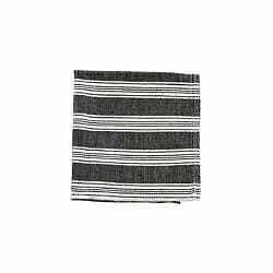 Meraki Hammam Vaskeklud 30×30 Sort/Hvid (3 stk.)