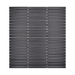 Kit kat 1,2x9,2 Sort Mat