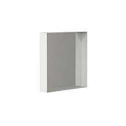 Spejl med Hylderamme 40x40 mathvid