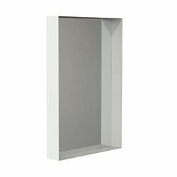 Spejl med hylderamme 60x90 mathvid