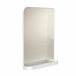 FROST spejl med hylde 80x60 hvid