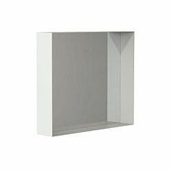 Spejl med hylderamme 50x60 mathvid