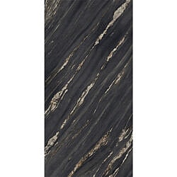 Tropical Black Storformatflise i sort onyxlook