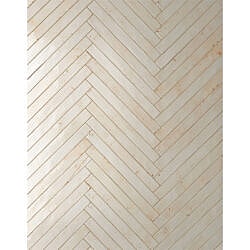 Broager Elfenben Blank 4,8x45 sildebensfliser i hvidt murstenslook