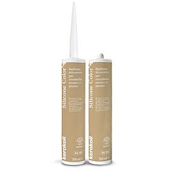 Fugabella Silicone Color KK151 – mørk beige elastisk silikonefuge til fliser