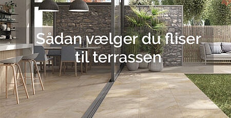 Mosaikhjørnet guider: Sådan vælger du fliser til terrassen