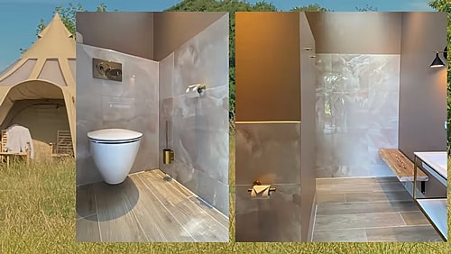 Mosaikhjørnet leverer fliser til glamping-satsning ved Møns Klint