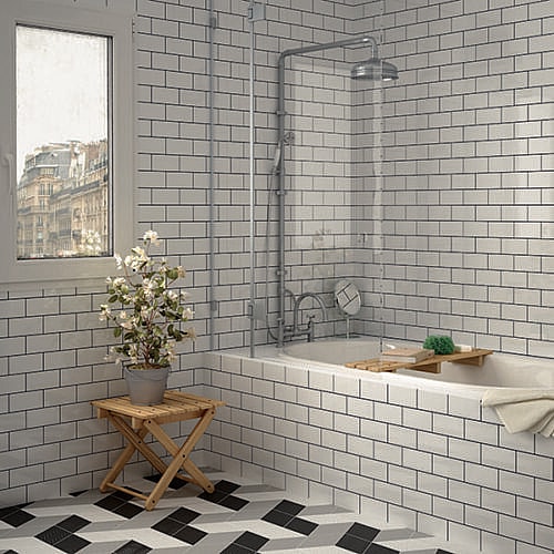 Flat White Metro Blank 7,5x15