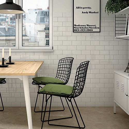 Flat White Metro Blank 7,5x15