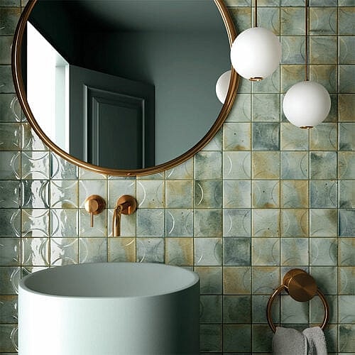 Boho Lysegrøn 10x10