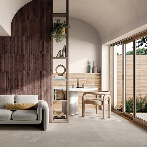 Broager sand 4,8x45 Sildebensflise i murstenslook