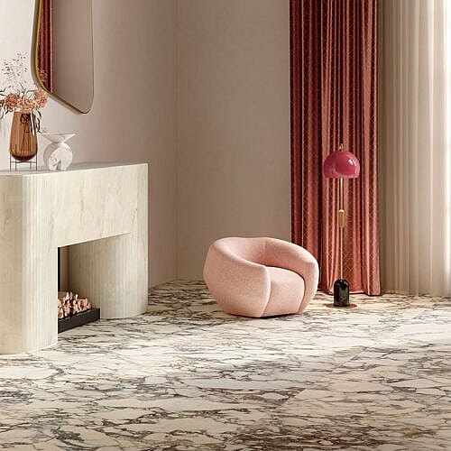 Calacatta Viola gulvflise