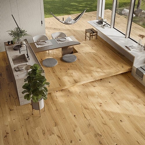 Egetræ Loft 20x120 gulvflise