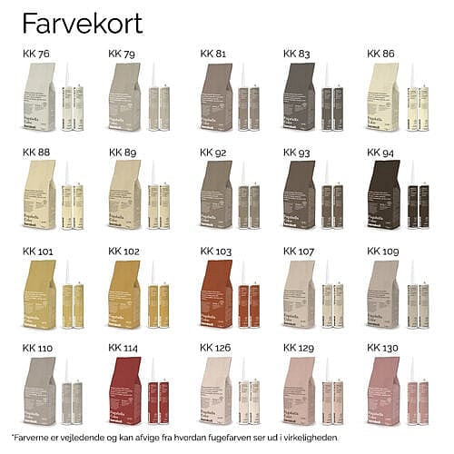 Fugabella farvekort nr. 2