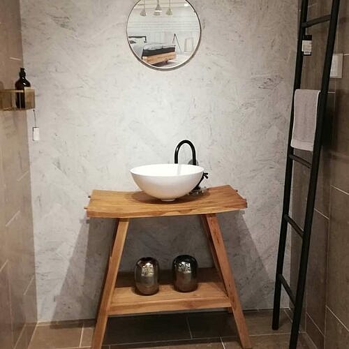 Carrara C Hvid 7,4x30,5