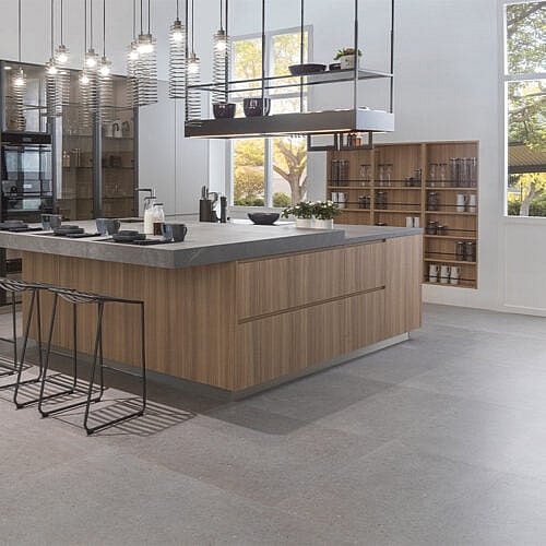 Arkitekton Betongrå 60x60 – keramisk gulvflise i betonlook
