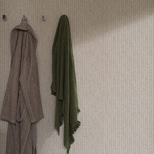 Flet Beige 60×150 – keramisk vægflise i 3D-fletdesign