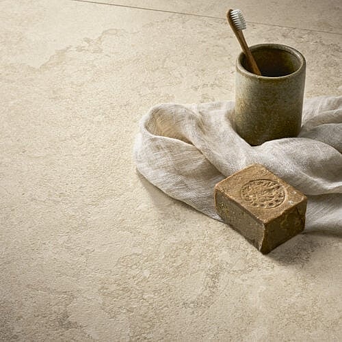 Kalksten Beige keramiske fliser i kalkstenslook