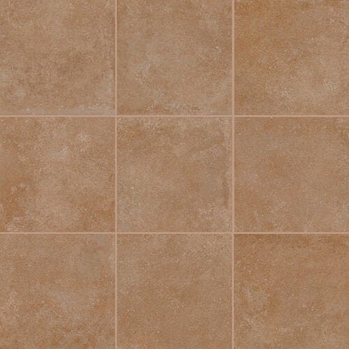 Moseløkken Rust keramisk flise i cementlook