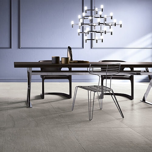 Nublia Grå Keramisk flise i cementlook