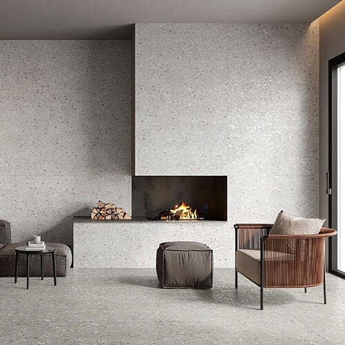 Riverstone – keramiske fliser i terrazzolook