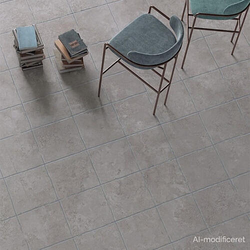 Travertin Cross Grå Mat 30x30– keramiske fliser i travertinlook