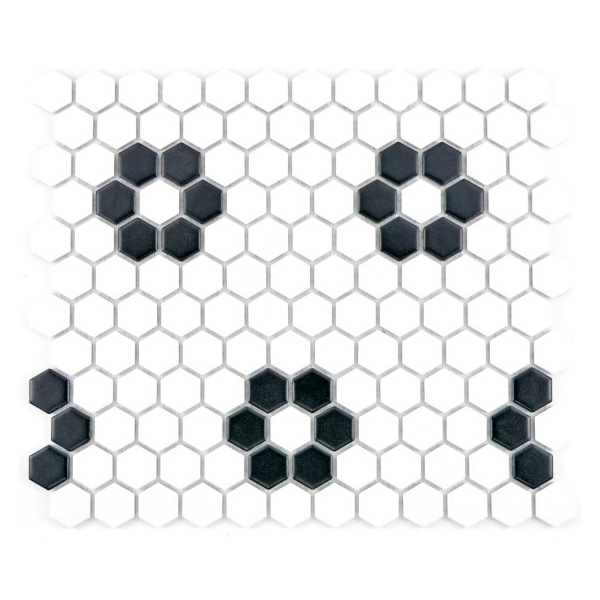 Hexagon Blomst 2,3x2,6