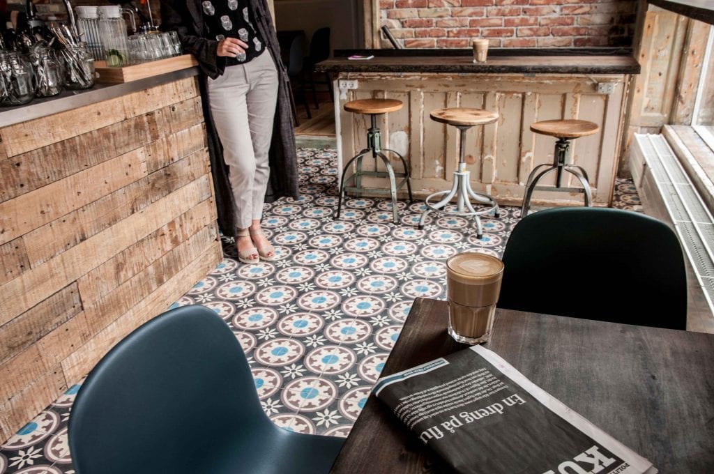 Shabaz kaffebar & køkken mosaikhjørnet fliser, klinker og ... Køkken åboulevarden