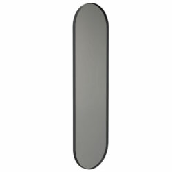 Spejl 4139 Oval 40x140 Sort