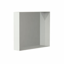 Spejl med hylderamme 50x60 mathvid